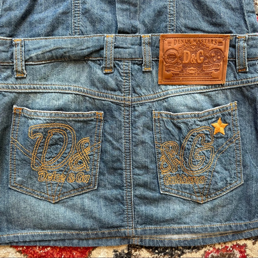 Vintage d&g denim dress - Picture 5 of 6